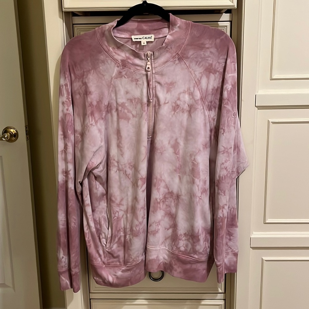 Johnny Was Calme tie dye pullover sweater size XL